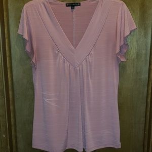 Suzie in the City vneck blouse